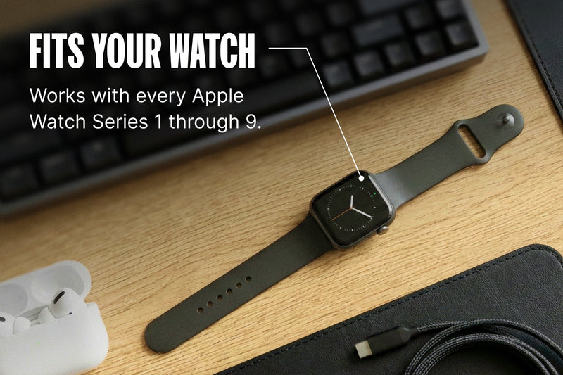 Apple Watch Band Solid Black