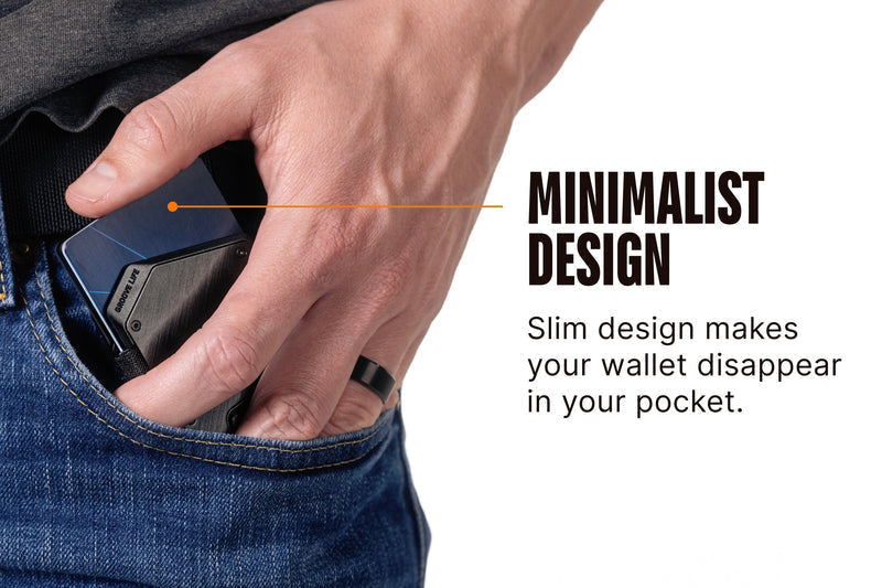 Groove Wallet® Stealth - Gunmetal